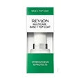 Revlon Multicare Base and Top Coat, 2 in 1 Nail Strengthener and Top Coat for Glossy Shine Finish