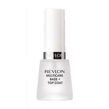 Revlon Multicare Base and Top Coat, 2 in 1 Nail Strengthener and Top Coat for Glossy Shine Finish