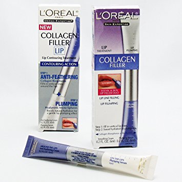 L'Oreal Paris Collagen Filler Lip Treatment (Smoothing cream & Plumping serum)